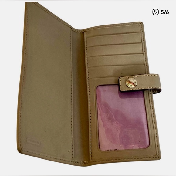 🍍Coach Khaki and Olive Signature Wallet - Picture 5 of 6